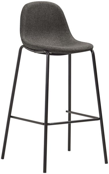 vidaXL Barhocker 6 Stk. Dunkelgrau Stoff 3051099 Bild 2