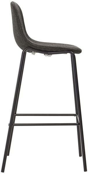 vidaXL Barhocker 6 Stk. Dunkelgrau Stoff 3051099 Bild 4