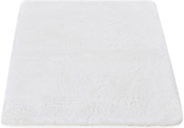 Gino Falcone Badematte Sara, Höhe 25 mm, rutschhemmend beschichtet, fußbodenheizungsgeeignet, Polyester, rechteckig, Badteppich, Fell-Optik, besonders weich, eckig & rund erhältlich