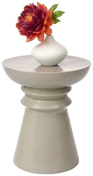 Relaxdays Beistelltisch Kegel-Design