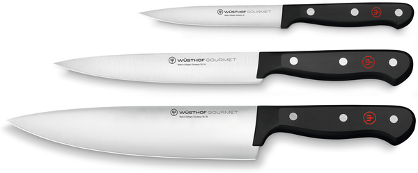 Wüsthof Gourmet Messersatz mit 3 Messern