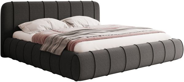 Polsterbett Slim XI (Farbe: Kronos 22, Größe: 200x200)