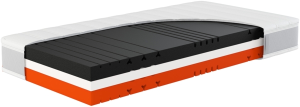 Hn8 Kaltschaum-Matratze "Sleep Balance Pro", H3/H4, 100 x 200 cm, Höhe: ca. 24 cm