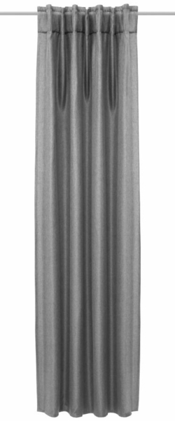 Neusser Collection Verdunklungsschal Dimout Sibille grau, 135 x 245 cm