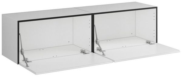 BMG Möbel Lowboard Modul+ (2 tlg, bestehend aus 2 Schränken mit Klappe), 152 cm, wählbar aus verschiedenen Farbkombinationen, Made in Germany