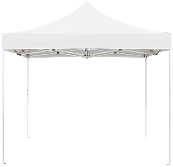 vidaXL Profi-Partyzelt Faltbar Aluminium 2x2 m Weiß 48929