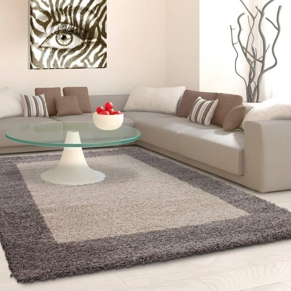 Shaggy Teppich LIFE TAUPE 80 X 150cm Rechteck
