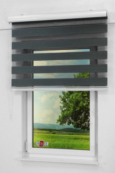 Rollo mit Blende, LYSEL®, blickdicht, HxB 175x40cm Bild 7