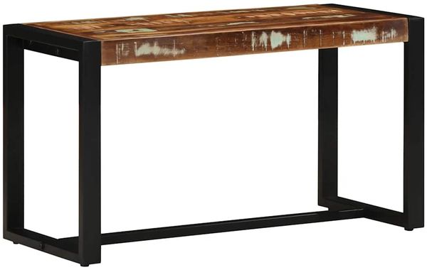 vidaXL Bank Mehrfarbig 80x35x45 cm Massivholz Altholz 4015980