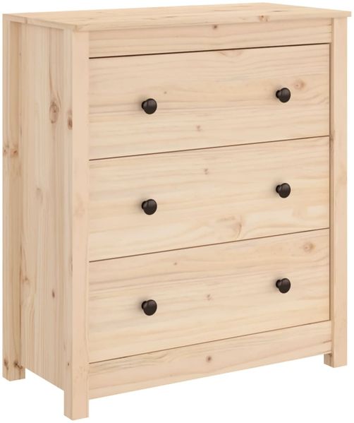 Sideboard, Kommode 70x35x80 cm Massivholz Kiefer
