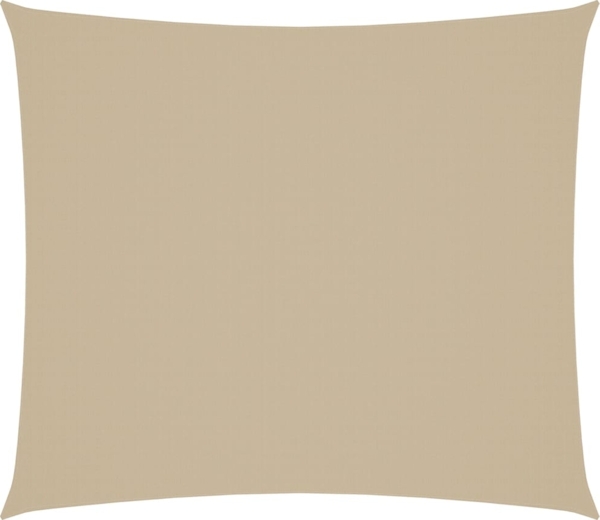 vidaXL Sonnensegel Oxford-Gewebe Rechteckig 2x2,5 m Beige 135144