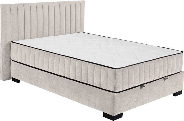 ED EXCITING DESIGN Boxbett Nagol, mit Bettkasten, mit Wendematratze, erhältlich in verschiedenen Breiten