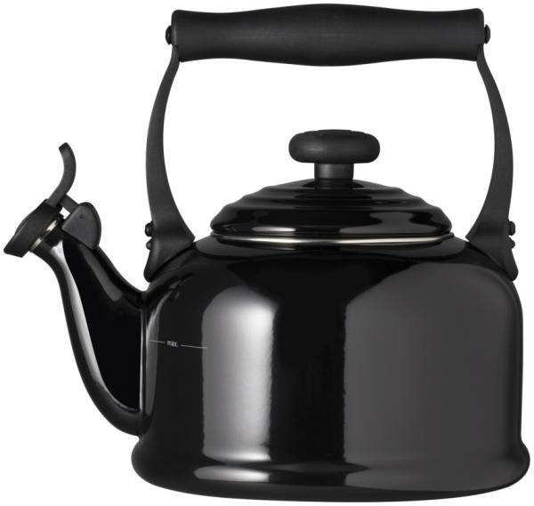 Wasserkessel Tradition Schwarz Wasserkessel Tradition Le Creuset - InduktionElektro geeignet