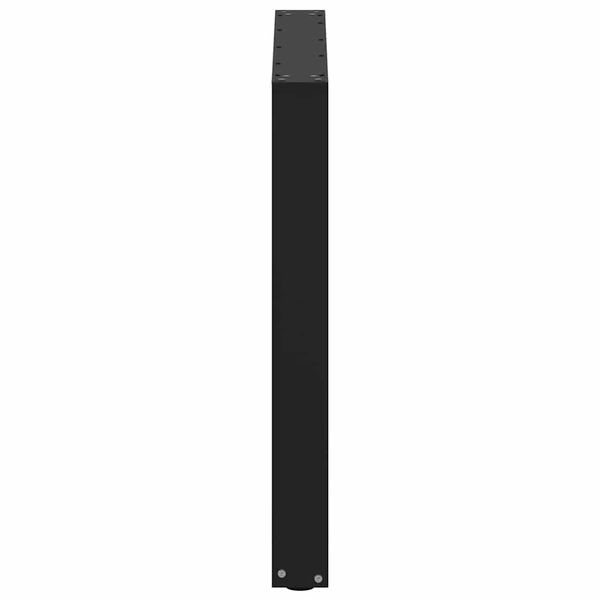 vidaXL Esstischbeine U-Form 2 Stk. Schwarz 80x(72-73) cm Stahl 4013188 Bild 6
