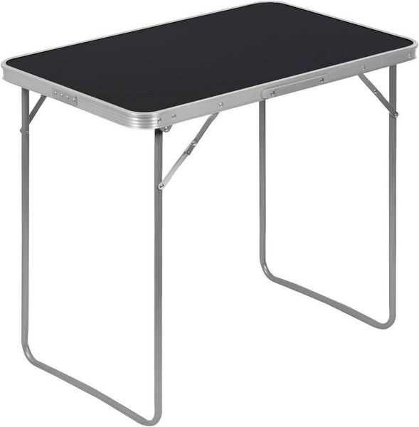 EUGAD Gartentisch (1-St), Klapptisch auf Balkon, mit Griff, aus MDF Metall
