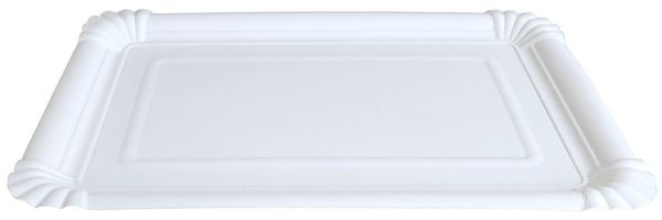 Braun & Company By nature weiß Teller 16,5x23 cm Pappe 20er Pack Pappteller