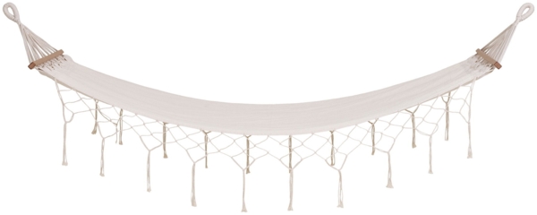 Hängematte, Polyester/Baumwolle, Lärche, natur