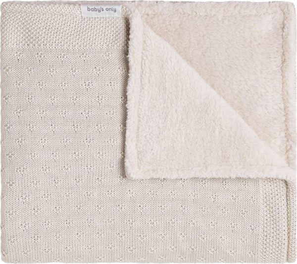 Baby's Only Teddy Mood Babydecke - Warm Linen Offw