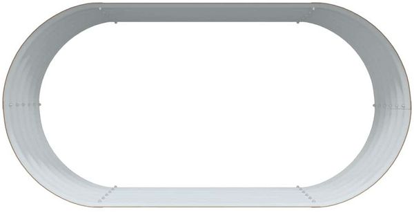 vidaXL Hochbeet Braun 160 x 80 x 44 cm Stahl 42011333 Bild 7