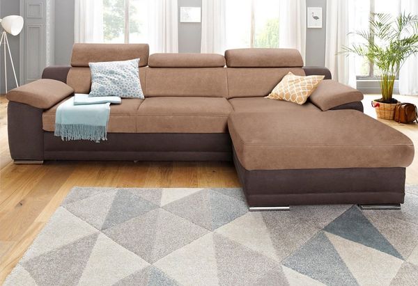 sit&more Ecksofa Xenia L-Form, wahlweise mit Bettfunktion
