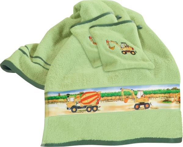 Erwin Müller Handtücher Kinder-Frottier-Set 3-tlg, (3-St), Walk-Frottier Uni