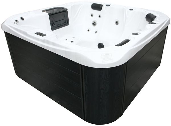 OUTDOORPOOL TAHITI +AD +ST sterling silver 200x200x88 cm