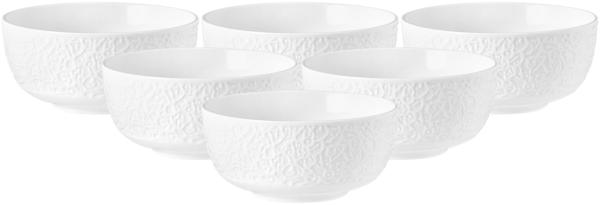 Seltmann Weiden Nori Home Müslischale ø 15,1 cm Weiß 6er Set