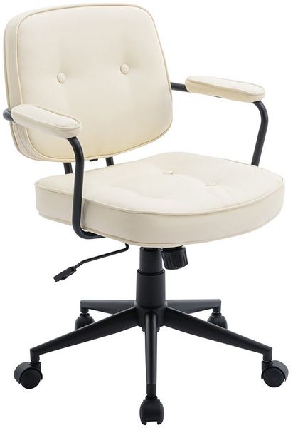 WAHSON OFFICE CHAIRS Bürostuhl Ledbezug Schreibtischstuhl höhenverstellbar