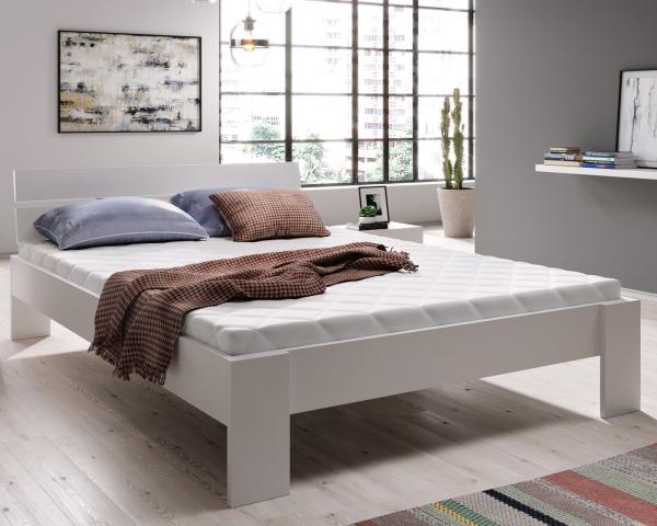 Futonbett Lutz 140x200 cm weiss