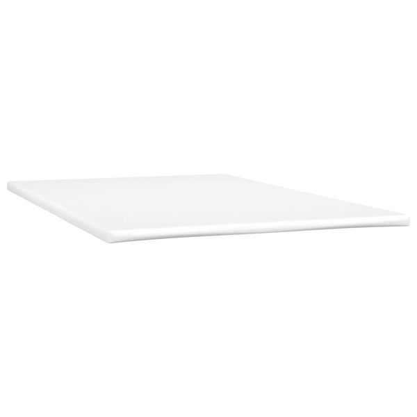 vidaXL Boxspringbett mit Matratze Dunkelbraun 120x200 cm Stoff, Härtegrad: H2 [3144162] Bild 6