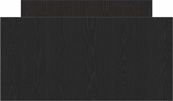 vidaXL Bettgestell Schwarz Eichen-Optik 100 x 200 cm Holzwerkstoff 3329326 Bild 6