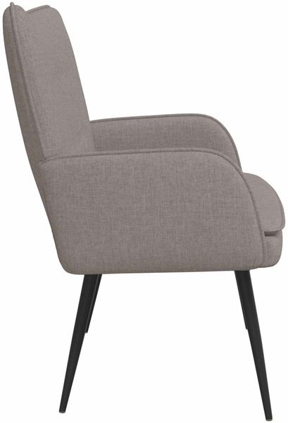 vidaXL 2-Sitzer Sofa Taupe 115 x 61 x 87 cm Stoff 42028908 Bild 5