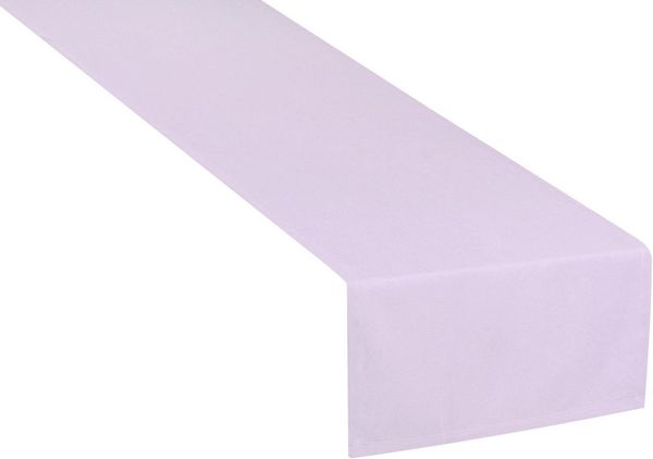 TOM TAILOR Tischläufer DOVE Blickdichter Tischläufer (1-tlg), 50 x 150 cm in Flieder