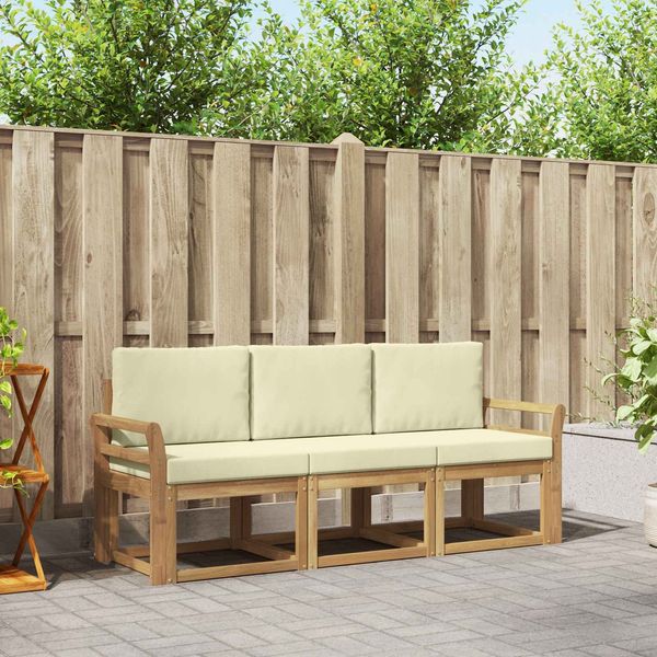 vidaXL Outdoor-Sofagarnitur 3 pcs 3387174