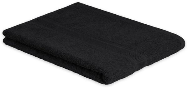 Duschtuch 70 x 140 cm 500g/m² Schwarz