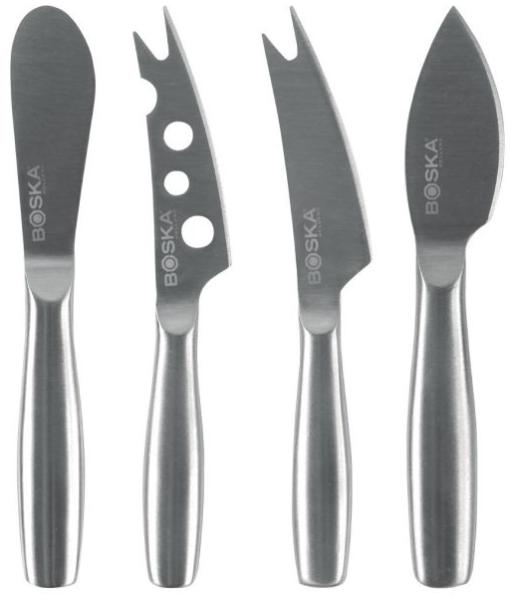 Boska Käsemesser-Set Mini Copenhagen 4-tlg, Küchenmesser, Edelstahl, 357610