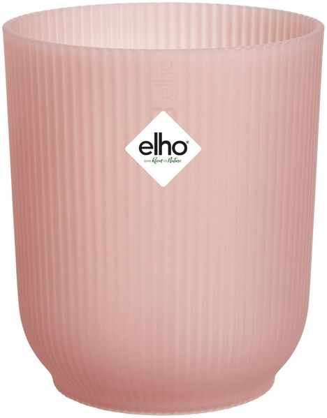 Elho Blumentopf Vibes Fold Orchidee Ø 13 x 15 cm glasiertes Rosa