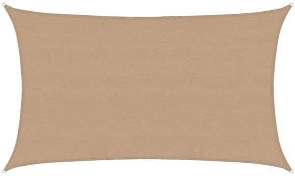 vidaXL Sonnensegel 160 g/m² Taupe 5x8 m HDPE 311413 Bild 2