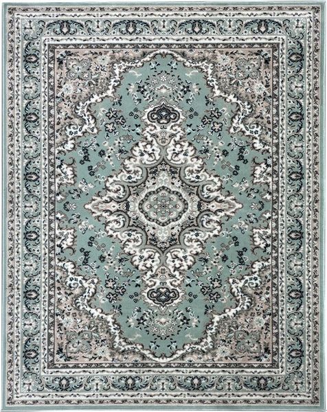 OTTO home Teppich Oriental, Made in Belgium, rechteckig, Höhe: 7 mm, Orient-Optik, mit Bordüre, Teppich, Kurzflor, Weich, Kundenliebling