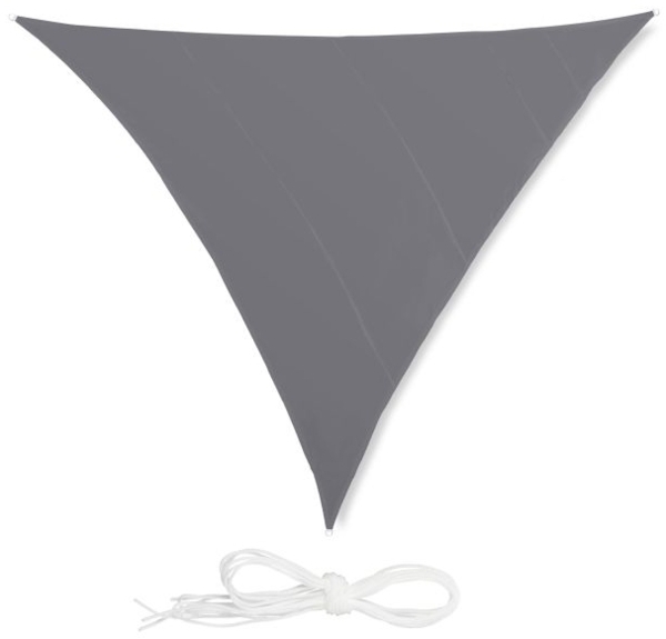 Sonnensegel Dreieck grau