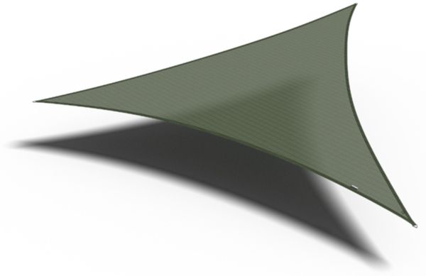 CoolfitSegel 3-Eck 5m olive, 5x5x5m, HDPE olive, Polyethylen