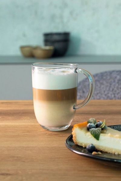 LEONARDO Latte-Macchiato-Tasse NAPOLI, 6-tlg, Glas, 380 ml, 6-teilig