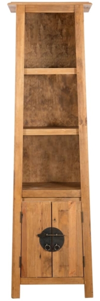 vidaXL Bad-Hochschrank Massivholz Kiefer 48x32x170 cm 246036