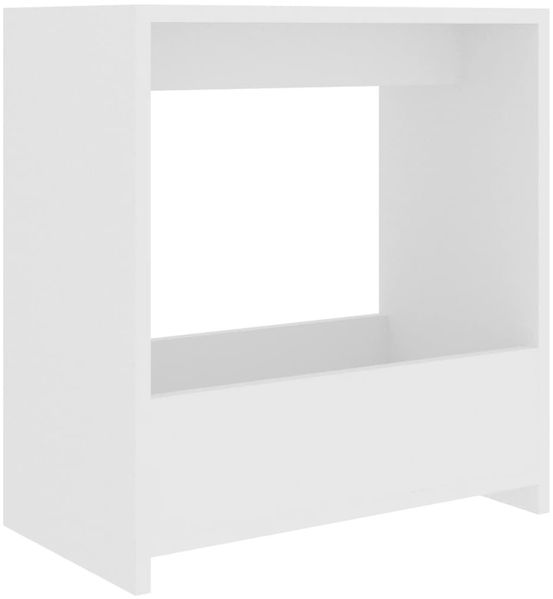 Couchtisch, Beistelltisch Weiß 50x26x50 cm Holzwerkstoff Bild 2