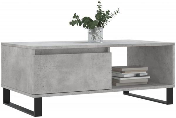 vidaXL Couchtisch Betongrau 90x50x36,5 cm Holzwerkstoff 830576 Bild 9