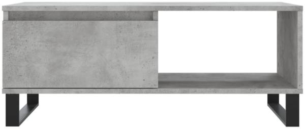 vidaXL Couchtisch Betongrau 90x50x36,5 cm Holzwerkstoff 830576 Bild 12