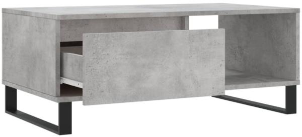 vidaXL Couchtisch Betongrau 90x50x36,5 cm Holzwerkstoff 830576 Bild 7