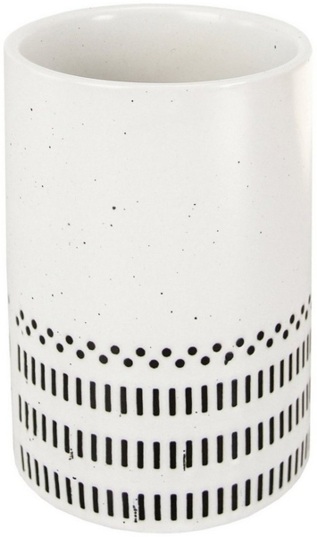 Kleine Wolke Zahnputzbecher Zahnputzbecher ALVA, Weiß, Ø 7 cm