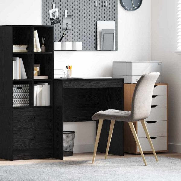 vidaXL Schreibtisch Schwarz Eichen-Optik 70 x 50 x 76 cm 869419