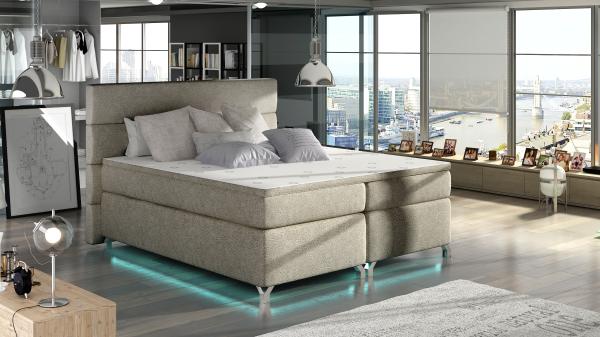 Eltap Amadeo LED Bett (Dora 22) 140X200 Holzrahmen Bild 1